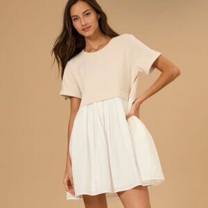 CES FEMME Pleated Ella Dress NWT
